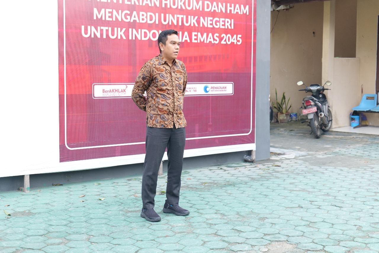 Apel Sore di Kantor Imigrasi Sampit Menjaga Disiplin dan Kesiapan Pelayanan