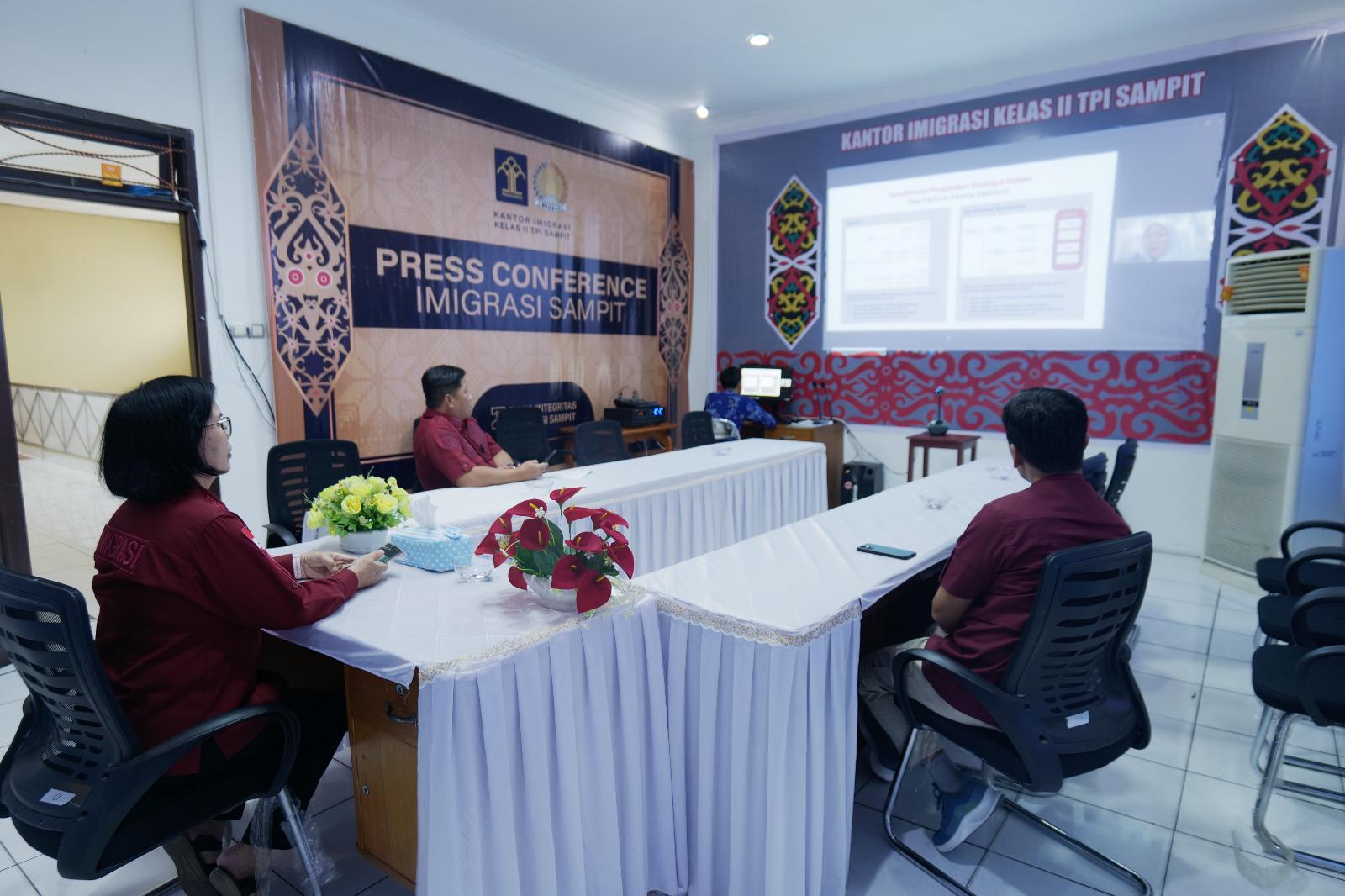 Imigrasi Sampit Ikuti Pendaftaran Akun INAPROC dan Akses Layanan Katalog Elektronik Versi 6 Secara Virtual