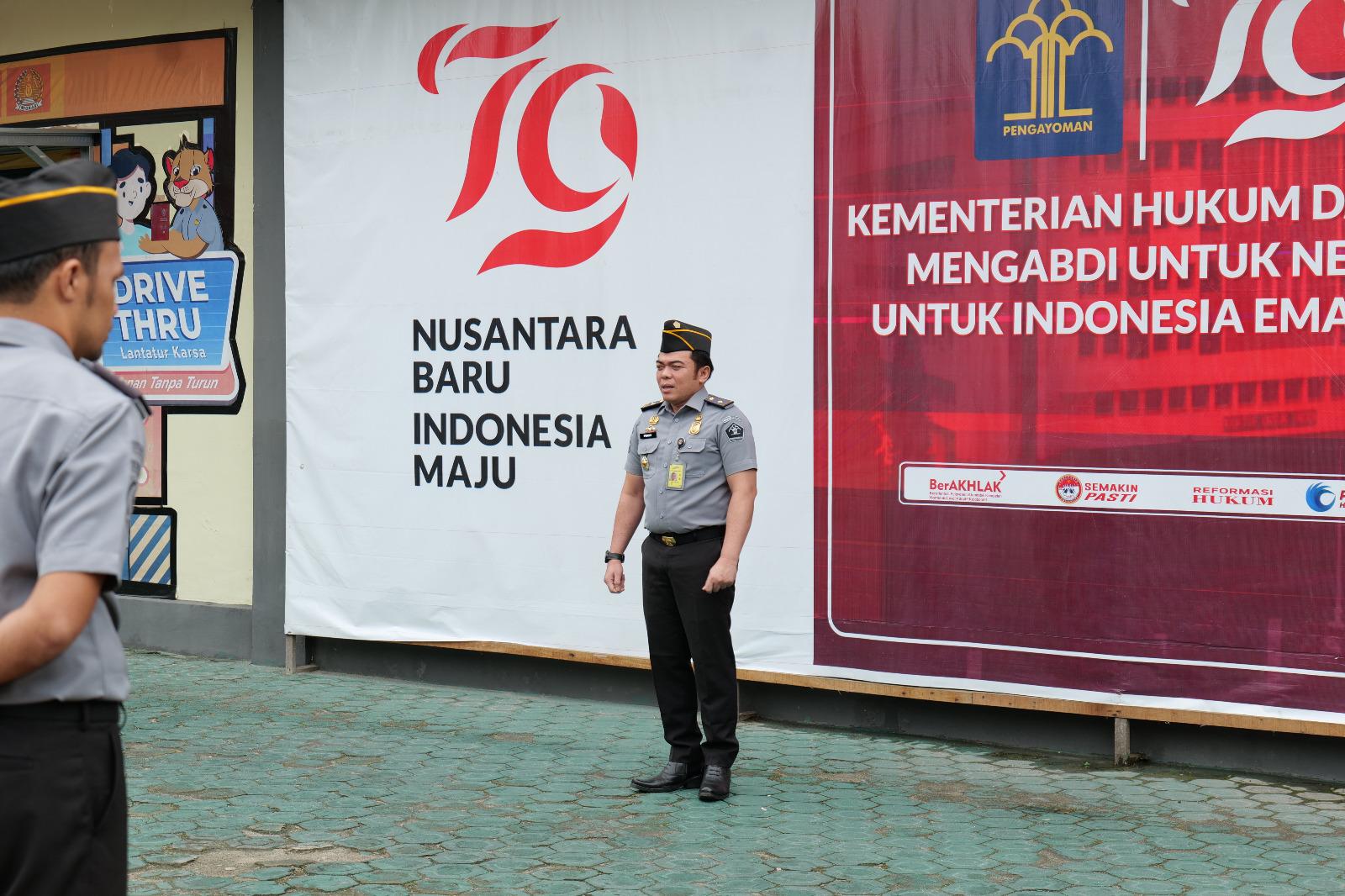 Apel Pagi Imigrasi Sampit Wujudkan Sinergi dan Semangat Meningkatkan Kinerja