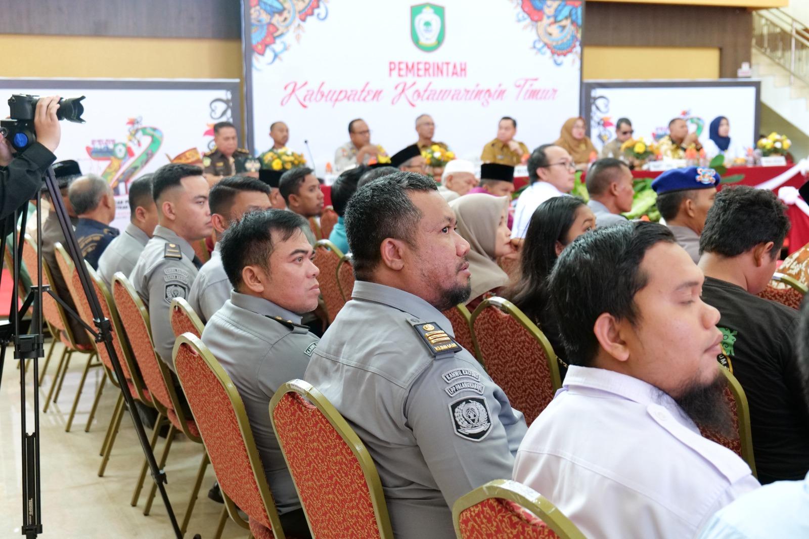 Imigrasi Sampit Hadiri Rapat Evaluasi Akhir Tahun 2024