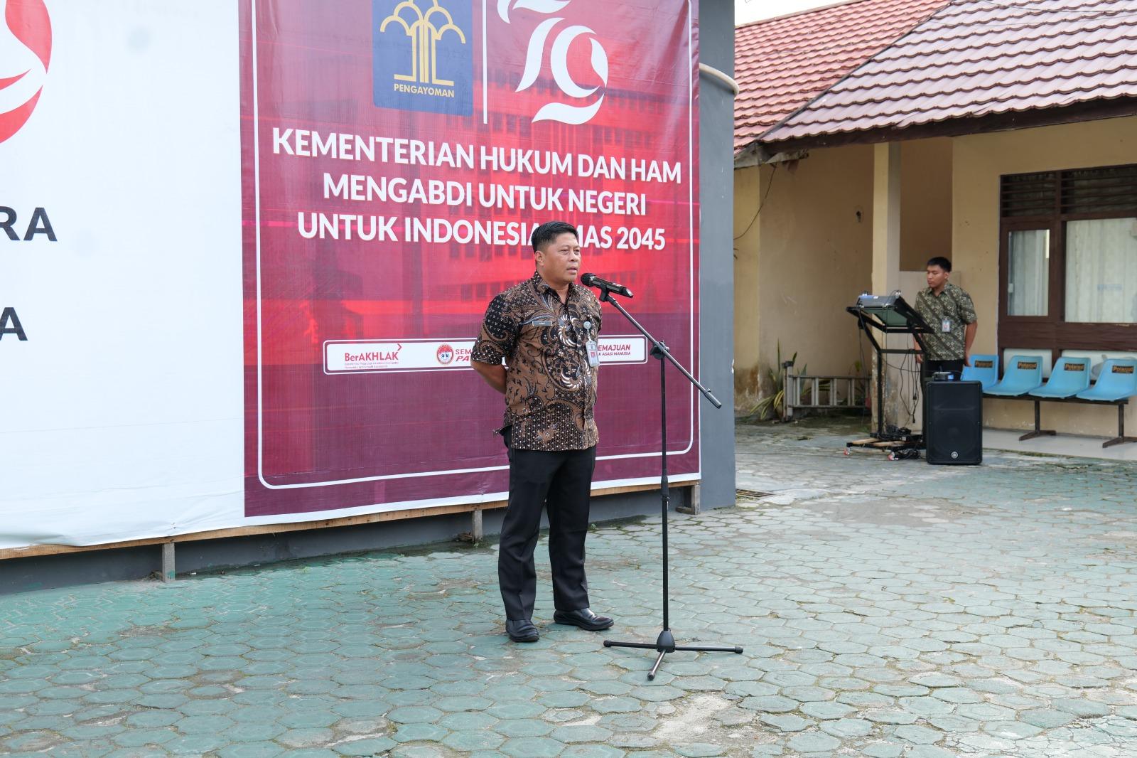 Apel Sore di Imigrasi Sampit Membangun Semangat Tugas dan Pelayanan Terbaik