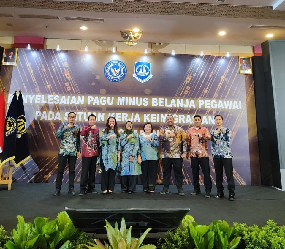 Imigrasi Sampit Ikuti Penyelesaian Pagu Minus Belanja Pegawai TA 2026
