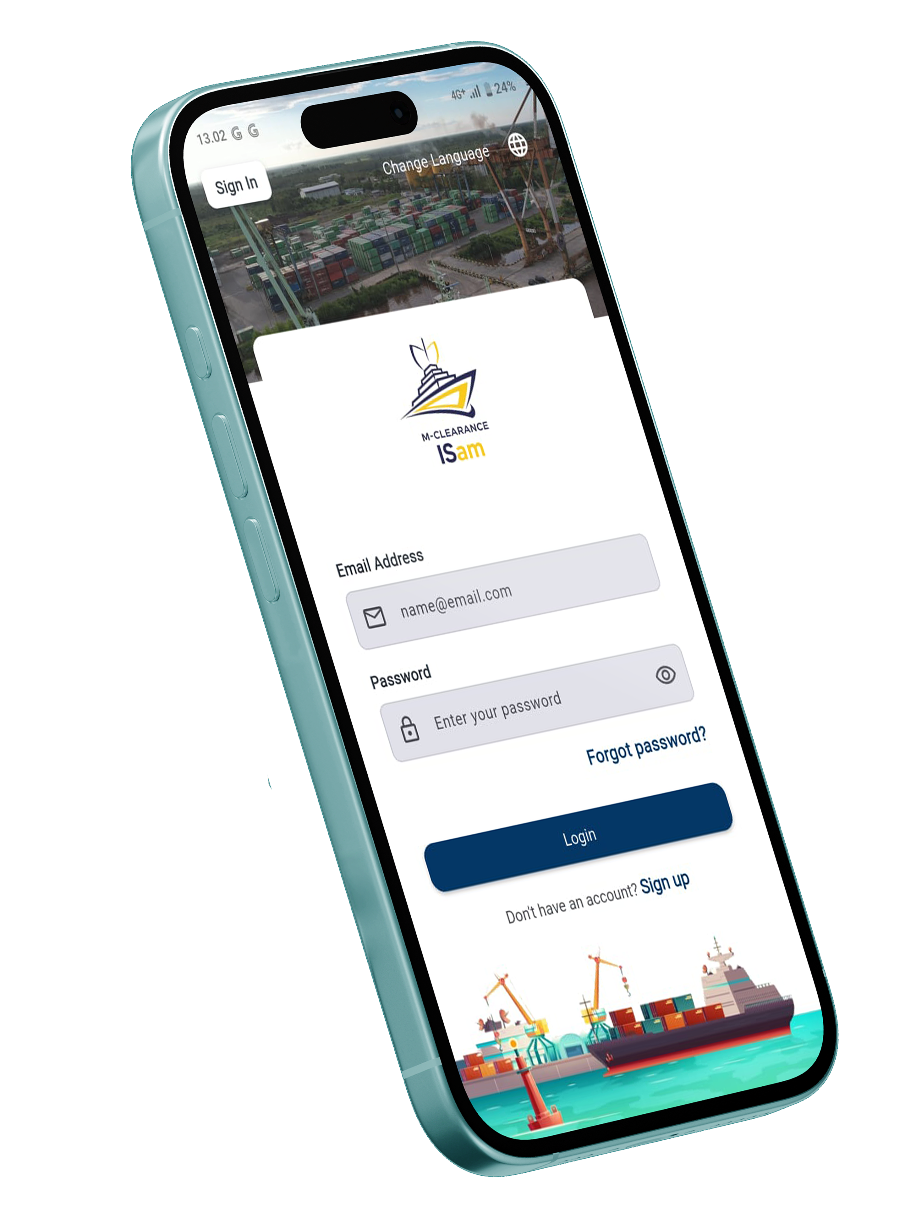 Aplikasi M-Clearance ISam